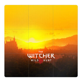 Магнитный плакат 3Х3 с принтом THE WITCHER 3:WILD HUNT в Екатеринбурге, Полимерный материал с магнитным слоем | 9 деталей размером 9*9 см | cd projekt red | ciri | game | geralt | geralt of rivia | gwynbleidd | the witcher | the witcher 3: wild hunt | ведьмак | ведьмак 3: дикая охота | геральт | геральт из ривии | цири | цирилла