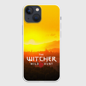 Чехол для iPhone 13 mini с принтом THE WITCHER 3:WILD HUNT в Екатеринбурге,  |  | cd projekt red | ciri | game | geralt | geralt of rivia | gwynbleidd | the witcher | the witcher 3: wild hunt | ведьмак | ведьмак 3: дикая охота | геральт | геральт из ривии | цири | цирилла