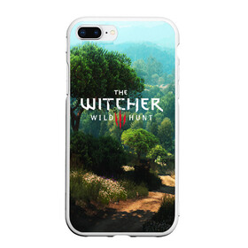 Чехол для iPhone 7Plus/8 Plus матовый с принтом THE WITCHER 3WILD HUNT в Екатеринбурге, Силикон | Область печати: задняя сторона чехла, без боковых панелей | Тематика изображения на принте: cd projekt red | ciri | game | geralt | geralt of rivia | gwynbleidd | the witcher | the witcher 3: wild hunt | ведьмак | ведьмак 3: дикая охота | геральт | геральт из ривии | цири | цирилла