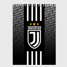 Скетчбук с принтом JUVENTUS в Екатеринбурге, 100% бумага
 | 48 листов, плотность листов — 100 г/м2, плотность картонной обложки — 250 г/м2. Листы скреплены сверху удобной пружинной спиралью | Тематика изображения на принте: 2019 | 2020 | cr7 | cristiano ronaldo | juve | juventus | juvi. | ronaldo | криро | криш | криштиано | криштиану | роналдо | роналду | футбольная | юве | ювентус | юви