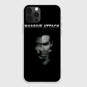 Чехол для iPhone 12 Pro с принтом Massive attack в Екатеринбурге, силикон | область печати: задняя сторона чехла, без боковых панелей | 100 suns | dance | electronic | masive atack | masive attack | mezannine | one point six | tricky | trip hop | triphop | мэссив аттак