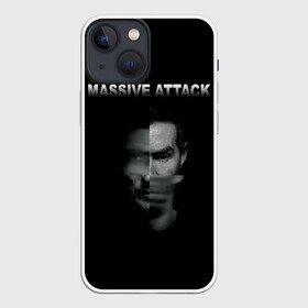 Чехол для iPhone 13 mini с принтом Massive attack в Екатеринбурге,  |  | 100 suns | dance | electronic | masive atack | masive attack | mezannine | one point six | tricky | trip hop | triphop | мэссив аттак