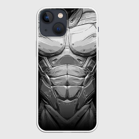 Чехол для iPhone 13 mini с принтом Crysis Экзоскелет в Екатеринбурге,  |  | Тематика изображения на принте: crysis | style | бронь | броня | внешность | доспехи | костюм | крайзис | крайсис | кризис | крисис | мышцы | облик | пресс | робот | скин | тело | титан | торс | экзоскелет