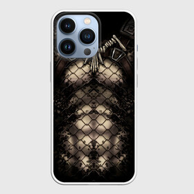 Чехол для iPhone 13 Pro с принтом Хищник в Екатеринбурге,  |  | predator | амулет | бронь | броня | доспехи | зверь | инопланетянин | камуфляж | космический | костюм | монстр | мышцы | облик | обличие | охотник | пришелец | стиль | тело | торс