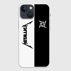 Чехол для iPhone 13 mini с принтом METALLICA в Екатеринбурге,  |  | metallica | metallica logo | rock | метал группа | металл | металлика логотип | музыка | рок | трэш метал | хеви метал