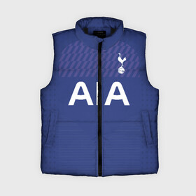 Женский жилет утепленный 3D с принтом Tottenham away 19 20 в Екатеринбурге,  |  | barclays | champions | england | hotspur | kane | league | tottenham | англия | кейн | лига | тоттенхэм | хотспур | чемпионов | шпоры