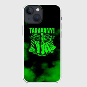 Чехол для iPhone 13 mini с принтом Тараканы в Екатеринбурге,  |  | band | feelee records | navigator records | аиб records | альтернативный | бенд | бэнд | группа | дмитрий спирин | панк | поп | рок | таракан | тараканы | фг никитин | четыре таракана
