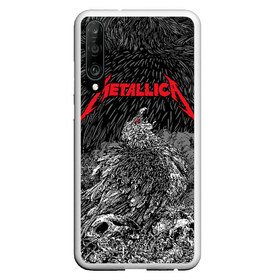 Чехол для Honor P30 с принтом Metallica в Екатеринбурге, Силикон | Область печати: задняя сторона чехла, без боковых панелей | american | bird | eagle | james hetfield | kirk hammett | lars ulrich | metal band | metallica | red eye | robert trujillo | scream | skull | американская | джеймс хетфилд | кирк хэмметт | красный глаз | крик | ларс ульрих | метал группа | метал