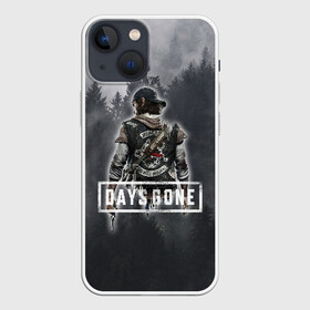 Чехол для iPhone 13 mini с принтом Days Gone в Екатеринбурге,  |  | days gone | лес | лого | персонаж