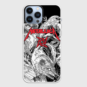 Чехол для iPhone 13 Pro Max с принтом Metallica в Екатеринбурге,  |  | american | angry | emblem | james hetfield | kirk hammett | la | live | logo | metal band | metallica | rats | ravens | zombies | американская | вороны | джеймс хетфилд | живые | злые | зомби | кирк хэмметт | крысы | ларс ульрих | логотип | мета