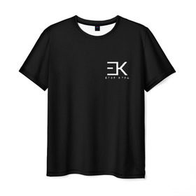 Мужская футболка 3D с принтом ЕГОР КРИД (НА СПИНЕ) в Екатеринбурге, 100% полиэфир | прямой крой, круглый вырез горловины, длина до линии бедер | Тематика изображения на принте: ek | ek team | family | kreed | егор булаткин | егор крид | ек | крид