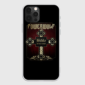 Чехол для iPhone 12 Pro Max с принтом Powerwolf Bible в Екатеринбурге, Силикон |  | powerwolf | метал | повервольф | повервульф | рок