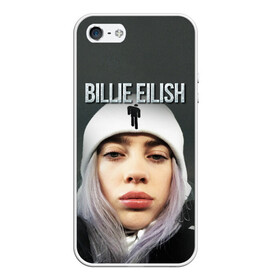 Чехол для iPhone 5/5S матовый с принтом BILLIE EILISH в Екатеринбурге, Силикон | Область печати: задняя сторона чехла, без боковых панелей | ayelish | bad guy | bellyache | bilie eilish | bilie elish | billie | billie eilish | eilish | electronic | elish | music | били айлиш | билли айлиш | эйлиш | элиш