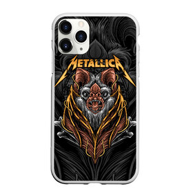 Чехол для iPhone 11 Pro матовый с принтом Metallica в Екатеринбурге, Силикон |  | american | bat | bones | emblem | fangs | james hetfield | kirk hammett | metal band | metallica | mouse | music | rock | vampire | американская | вампир | джеймс хетфилд | кирк хэмметт | клыки | кости | ларс ульрих | летучая | метал группа | мет