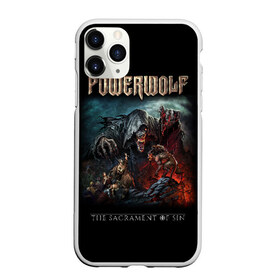 Чехол для iPhone 11 Pro матовый с принтом Powerwolf в Екатеринбурге, Силикон |  | Тематика изображения на принте: powerwolf | метал | повервольф | повервульф | рок
