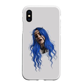 Чехол для iPhone XS Max матовый с принтом BILLIE EILISH в Екатеринбурге, Силикон | Область печати: задняя сторона чехла, без боковых панелей | ayelish | bad guy | bellyache | bilie eilish | bilie elish | billie | billie eilish | eilish | electronic | elish | music | били айлиш | билли айлиш | эйлиш | элиш