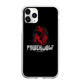 Чехол для iPhone 11 Pro Max матовый с принтом Powerwolf в Екатеринбурге, Силикон |  | Тематика изображения на принте: powerwolf | метал | повервольф | повервульф | рок