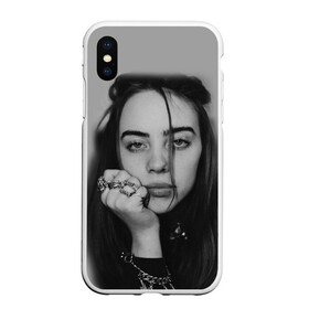 Чехол для iPhone XS Max матовый с принтом BILLIE EILISH в Екатеринбурге, Силикон | Область печати: задняя сторона чехла, без боковых панелей | ayelish | bad guy | bellyache | bilie eilish | bilie elish | billie | billie eilish | eilish | electronic | elish | music | били айлиш | билли айлиш | эйлиш | элиш