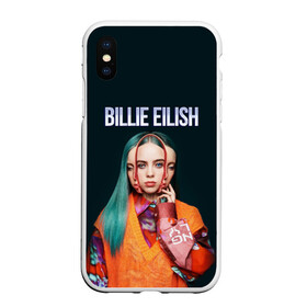 Чехол для iPhone XS Max матовый с принтом BILLIE EILISH в Екатеринбурге, Силикон | Область печати: задняя сторона чехла, без боковых панелей | ayelish | bad guy | bellyache | bilie eilish | bilie elish | billie | billie eilish | eilish | electronic | elish | music | били айлиш | билли айлиш | эйлиш | элиш