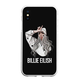 Чехол для iPhone XS Max матовый с принтом BILLIE EILISH в Екатеринбурге, Силикон | Область печати: задняя сторона чехла, без боковых панелей | ayelish | bad guy | bellyache | bilie eilish | bilie elish | billie | billie eilish | eilish | electronic | elish | music | били айлиш | билли айлиш | эйлиш | элиш