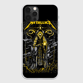 Чехол для iPhone 12 Pro Max с принтом Metallica в Екатеринбурге, Силикон |  | Тематика изображения на принте: american | devil | eyes | forest | glowing | horns | james hetfield | kirk hammett | metal band | metallica | music | mysticism | night | rock | smoke | trees | американская | глаза | деревья | джеймс хетфилд | дым | дьявол | ларс у | лес | метал группа |