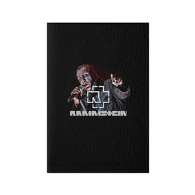 Обложка для паспорта матовая кожа с принтом Rammstein в Екатеринбурге, натуральная матовая кожа | размер 19,3 х 13,7 см; прозрачные пластиковые крепления | amerika | art | germany | logo | rammstein | rock | till lindemann | арт | германия | группа | логотип | музыка | немецкая группа | немцы | песня | раммштайн | рамштайн | рок