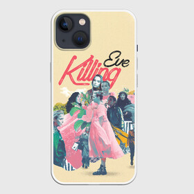 Чехол для iPhone 13 с принтом Killing Eve collage в Екатеринбурге,  |  | eve | killing eve | oksana astankova | villanelle | вилланель | ева | оксана