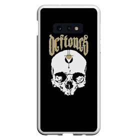 Чехол для Samsung S10E с принтом DEFTONES в Екатеринбурге, Силикон | Область печати: задняя сторона чехла, без боковых панелей | Тематика изображения на принте: deftones | metal | rock | метал | рок