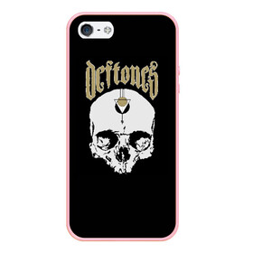 Чехол для iPhone 5/5S матовый с принтом DEFTONES в Екатеринбурге, Силикон | Область печати: задняя сторона чехла, без боковых панелей | deftones | metal | rock | метал | рок