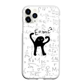 Чехол для iPhone 11 Pro матовый с принтом ЪУЪ СЪУКА E=mc2 в Екатеринбурге, Силикон |  | Тематика изображения на принте: cat | emc 2 | emc2 | mem | memes | truxkot19 | знаменитые формулы | интернет приколы | кот | мем | мем кот | физика | формулы | ъуъ | ъуъ съука | эйнштейн