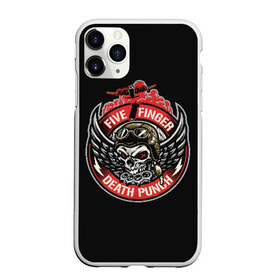 Чехол для iPhone 11 Pro Max матовый с принтом Five Finger Death Punch в Екатеринбурге, Силикон |  | Тематика изображения на принте: 5fdp | ffdp | five finger | five finger death | five finger death punch | metal | rock | метал | рок