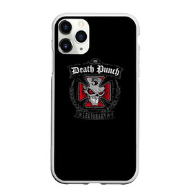 Чехол для iPhone 11 Pro Max матовый с принтом Five Finger Death Punch в Екатеринбурге, Силикон |  | 5fdp | ffdp | five finger | five finger death | five finger death punch | metal | rock | метал | рок