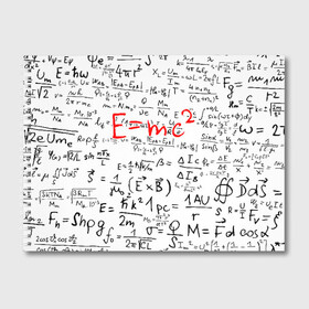 Альбом для рисования с принтом E=mc2 (редач) в Екатеринбурге, 100% бумага
 | матовая бумага, плотность 200 мг. | Тематика изображения на принте: emc 2 | emc2 | знаменитые формулы | физика | формулы | эйнштейн