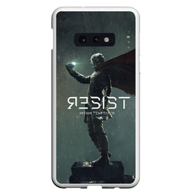 Чехол для Samsung S10E с принтом Within Temptation RESIST в Екатеринбурге, Силикон | Область печати: задняя сторона чехла, без боковых панелей | metal | rock | within temptation | метал | рок