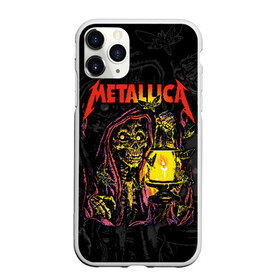 Чехол для iPhone 11 Pro Max матовый с принтом Metallica в Екатеринбурге, Силикон |  | american | death | fly | holds | james hetfield | kirk hammett | lantern | metal band | metallica | moths | music | mysticism | rock | skeleton | skull | американская | держит | джеймс хетфилд | ларс ульрих | летают | метал группа | металлика | мистика | 