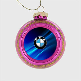 Стеклянный ёлочный шар с принтом BMW (РЕДАЧ) в Екатеринбурге, Стекло | Диаметр: 80 мм | bmw | bmw performance | m | motorsport | performance | бмв | моторспорт