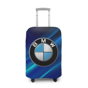 Чехол для чемодана 3D с принтом BMW (РЕДАЧ) в Екатеринбурге, 86% полиэфир, 14% спандекс | двустороннее нанесение принта, прорези для ручек и колес | bmw | bmw performance | m | motorsport | performance | бмв | моторспорт