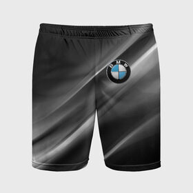 Мужские шорты спортивные с принтом BMW в Екатеринбурге,  |  | Тематика изображения на принте: bmw | bmw performance | m | motorsport | performance | бмв | моторспорт