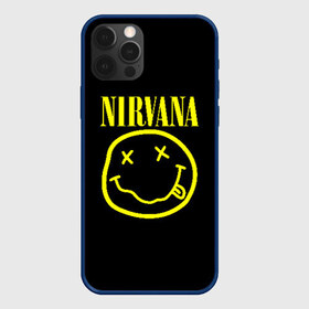 Чехол для iPhone 12 Pro Max с принтом NIRVANA в Екатеринбурге, Силикон |  | nirvana | smile | курт кобейн | нирвана | смайл