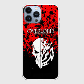 Чехол для iPhone 13 Pro Max с принтом Overlord Skull red в Екатеринбурге,  |  | Тематика изображения на принте: albedo | anime | momonga | narberal | overlord | shalltear. | альбедо | аниме | клементина | момонга | набэ | оверлорд | шалтир