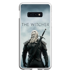 Чехол для Samsung S10E с принтом THE WITCHER (Сериал) в Екатеринбурге, Силикон | Область печати: задняя сторона чехла, без боковых панелей | Тематика изображения на принте: bird | game | games | geralt | hunter | logo | monsters | series | star | the | witcher | wolf | ведьмак | волк | геральт | звезда | игра | игры | лого | медальон | монстры | охотник | птица | сериал | символ