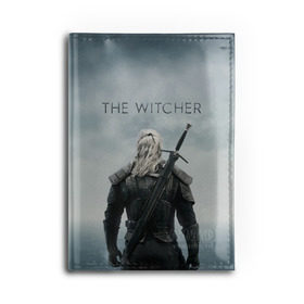 Обложка для автодокументов с принтом THE WITCHER (Сериал) в Екатеринбурге, натуральная кожа |  размер 19,9*13 см; внутри 4 больших “конверта” для документов и один маленький отдел — туда идеально встанут права | bird | game | games | geralt | hunter | logo | monsters | series | star | the | witcher | wolf | ведьмак | волк | геральт | звезда | игра | игры | лого | медальон | монстры | охотник | птица | сериал | символ