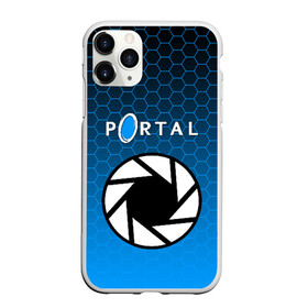 Чехол для iPhone 11 Pro матовый с принтом PORTAL в Екатеринбурге, Силикон |  | glados | half life. | portal | пиктограммы | портал | телепорт