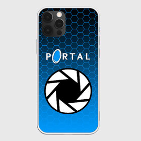 Чехол для iPhone 12 Pro Max с принтом PORTAL в Екатеринбурге, Силикон |  | glados | half life. | portal | пиктограммы | портал | телепорт