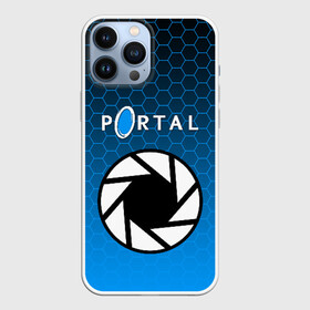 Чехол для iPhone 13 Pro Max с принтом PORTAL в Екатеринбурге,  |  | glados | half life. | portal | пиктограммы | портал | телепорт