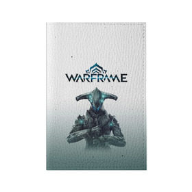 Обложка для паспорта матовая кожа с принтом WARFRAME Tenno в Екатеринбурге, натуральная матовая кожа | размер 19,3 х 13,7 см; прозрачные пластиковые крепления | Тематика изображения на принте: 