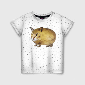 Детская футболка 3D с принтом ЧИЛИПИ*ДРИК в Екатеринбурге, 100% гипоаллергенный полиэфир | прямой крой, круглый вырез горловины, длина до линии бедер, чуть спущенное плечо, ткань немного тянется | internet | meme | memes | pikabu | интернет | картофель | картошка | киса | киска | кот | котенок | котик | коты | котята | кошки | мем | мемас | мемасы | мемы | пикабу | прикол | приколы | чикибряк | шутка | юмор