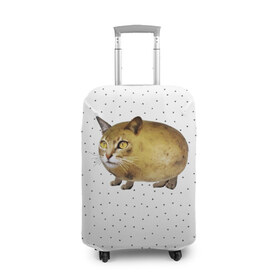 Чехол для чемодана 3D с принтом ЧИЛИПИ*ДРИК в Екатеринбурге, 86% полиэфир, 14% спандекс | двустороннее нанесение принта, прорези для ручек и колес | Тематика изображения на принте: internet | meme | memes | pikabu | интернет | картофель | картошка | киса | киска | кот | котенок | котик | коты | котята | кошки | мем | мемас | мемасы | мемы | пикабу | прикол | приколы | чикибряк | шутка | юмор