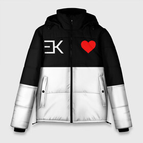 Мужская зимняя куртка 3D с принтом ЕГОР КРИД (Сердце) в Екатеринбурге, верх — 100% полиэстер; подкладка — 100% полиэстер; утеплитель — 100% полиэстер | длина ниже бедра, свободный силуэт Оверсайз. Есть воротник-стойка, отстегивающийся капюшон и ветрозащитная планка. 

Боковые карманы с листочкой на кнопках и внутренний карман на молнии. | black | egor | hip | hop | inc | kreed | logo | pop | rap | star | team | алых | грехи | егор | знают | крид | лого | миллион | настроения | они | поп | роз | рэп | самая | символ | хип | холостяк | хоп | цвет | черный | что