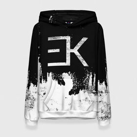 Женская толстовка 3D с принтом EGOR KREED - Grunge в Екатеринбурге, 100% полиэстер  | двухслойный капюшон со шнурком для регулировки, мягкие манжеты на рукавах и по низу толстовки, спереди карман-кенгуру с мягким внутренним слоем. | Тематика изображения на принте: black | egor | hip | hop | inc | kreed | logo | pop | rap | star | team | алых | грехи | егор | знают | крид | лого | миллион | настроения | они | поп | роз | рэп | самая | символ | хип | холостяк | хоп | цвет | черный | что
